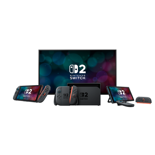 Switch 2 Console Black + Mario Kart World