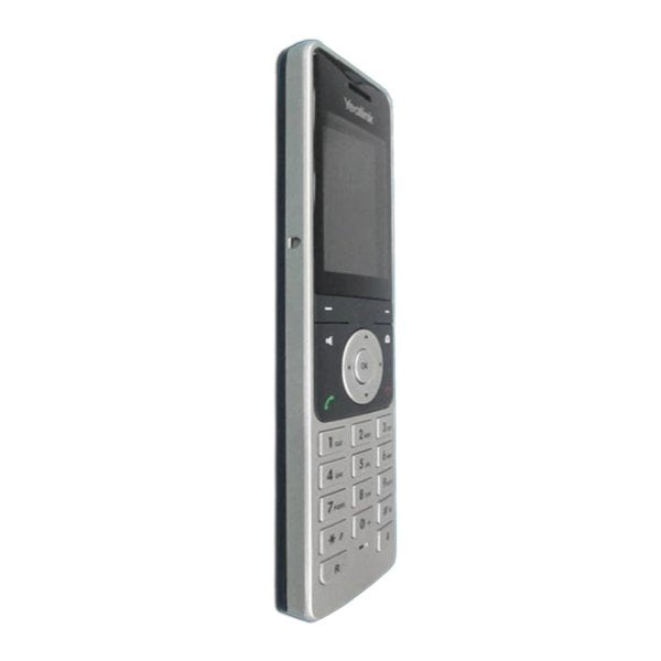 Yealink SIP-W56H Ricevitore telefonico DECT Identificatore di chiamata Nero, Argento (YEALINK W56H ADDITIONAL HANDSET FOR W60P)