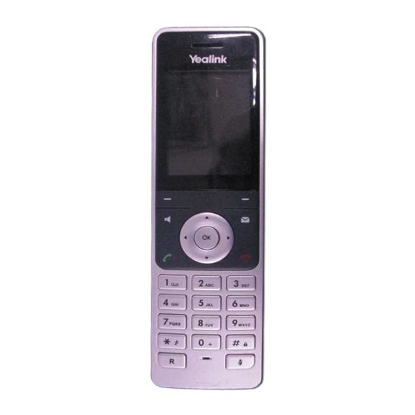 Yealink SIP-W56H Ricevitore telefonico DECT Identificatore di chiamata Nero, Argento (YEALINK W56H ADDITIONAL HANDSET FOR W60P)