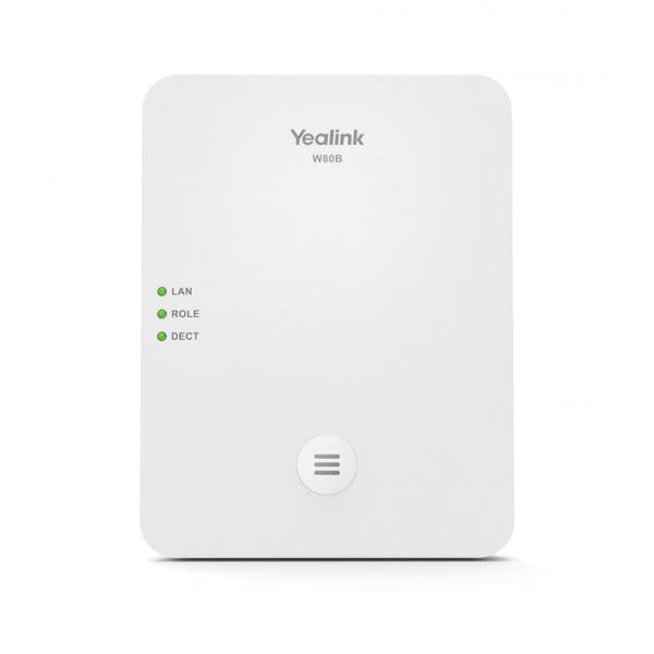 Yealink W80B stazione base DECT Bianco (YEALINK W80B DECT MULTI CELL BASE)
