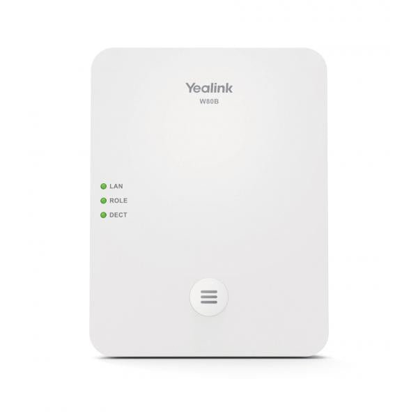 Yealink W80B stazione base DECT Bianco (YEALINK W80B DECT MULTI CELL BASE)