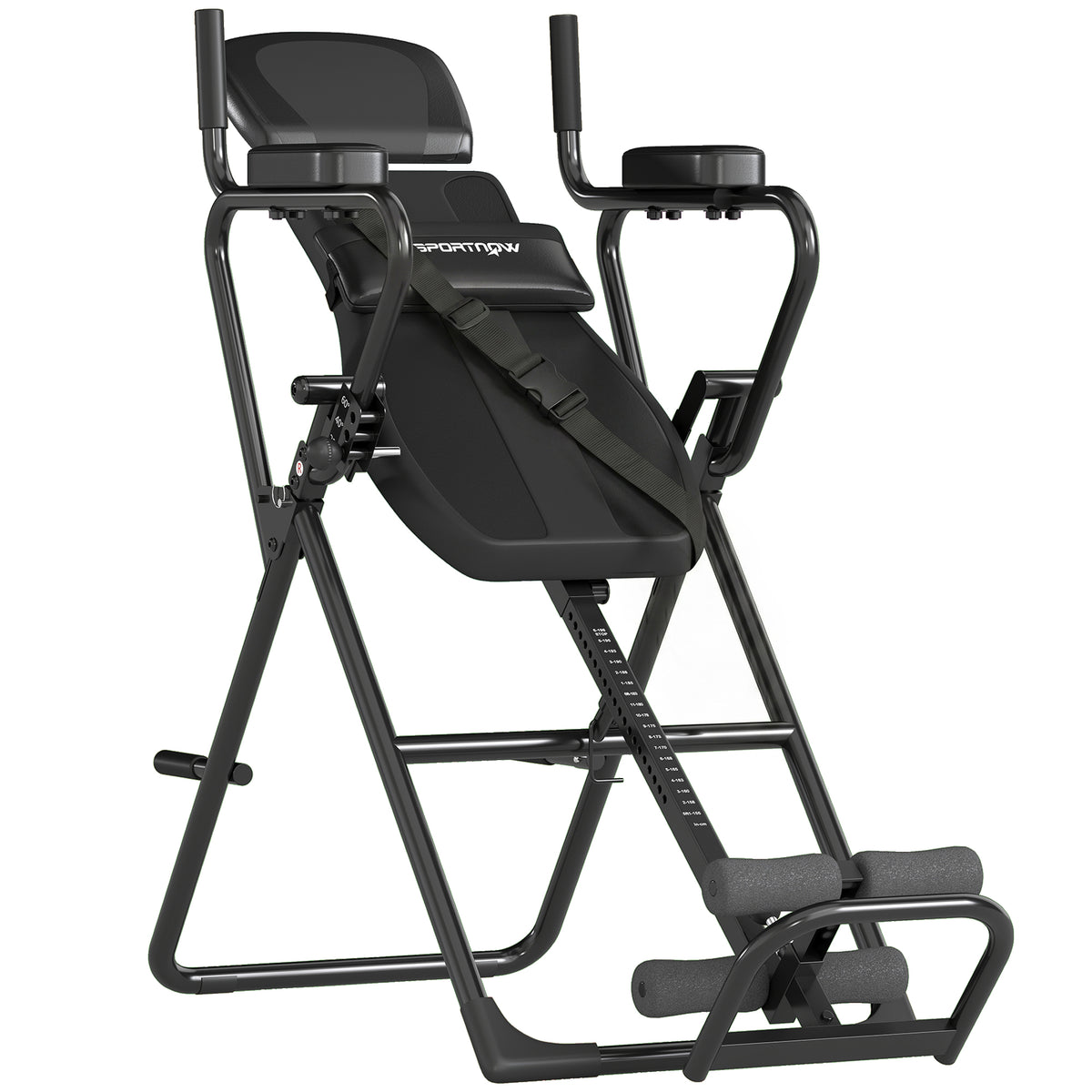 Tavolo Inversione 3-in-1 con Barre Flessioni, Trazioni, Tavolo di Inversione