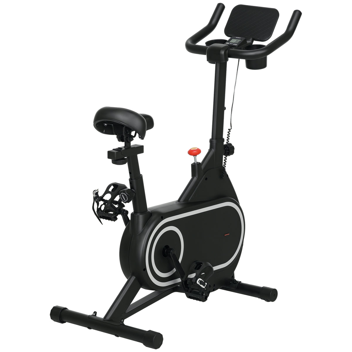 Cyclette Magnetica con Volano da 4kg, Manubrio e Sellino Regolabili