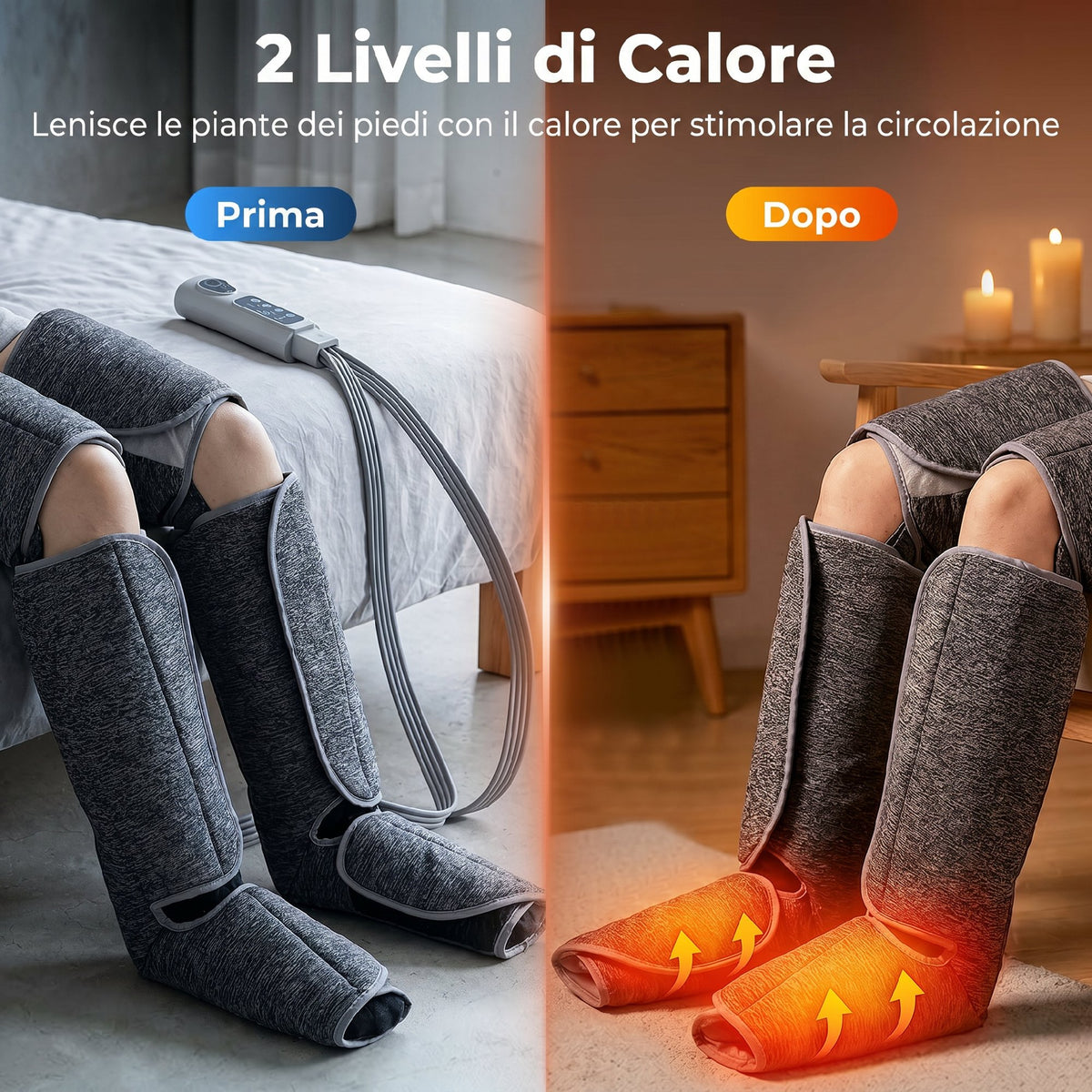 Massaggiatore Gambe a Compressione d&