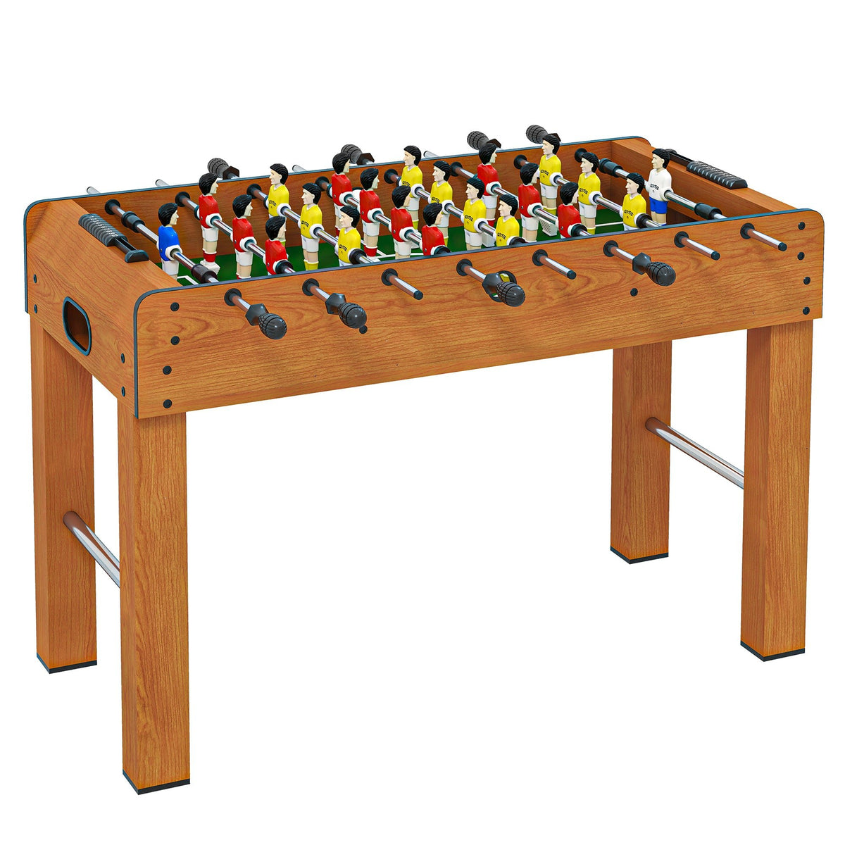 Calcio Balilla Professionale per Adulti con 2 Palline, Segnapunti e 22 Giocatori, 122x61x80.7 cm