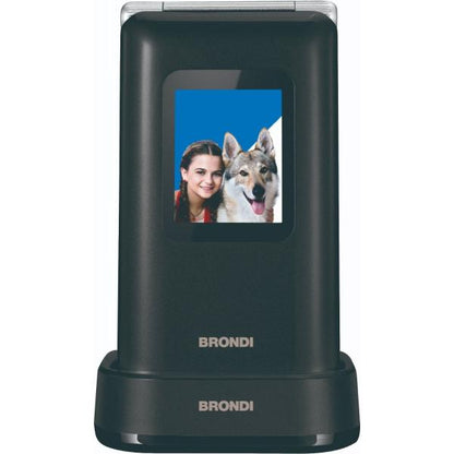 Telefono Cellulare Brondi Amico Prezioso - Display 2.8" TFT - Dual-Sim - Fotocamera 1.3 Mp - Bluetoo