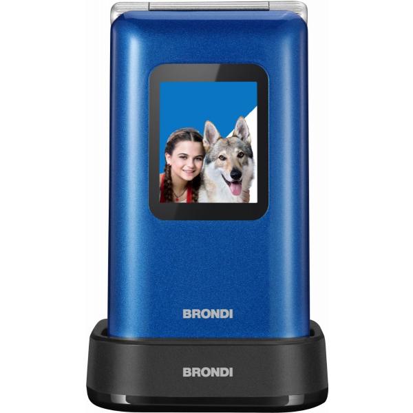 Telefono Cellulare Brondi Amico Prezioso - Display 2.8" TFT - Dual-Sim - Fotocamera 1.3 Mp - Bluetoo