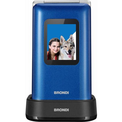 Telefono Cellulare Brondi Amico Prezioso - Display 2.8" TFT - Dual-Sim - Fotocamera 1.3 Mp - Bluetoo