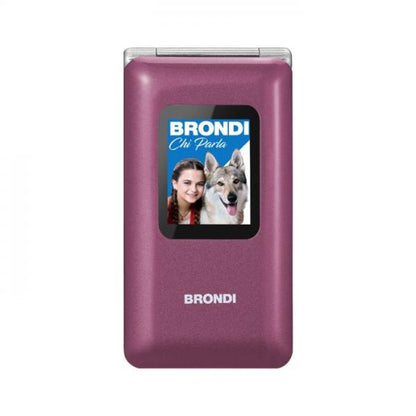 Telefono Cellulare Brondi Amico Prezioso - Display 2.8" TFT - Dual-Sim - Fotocamera 1.3 Mp - Bluetoo