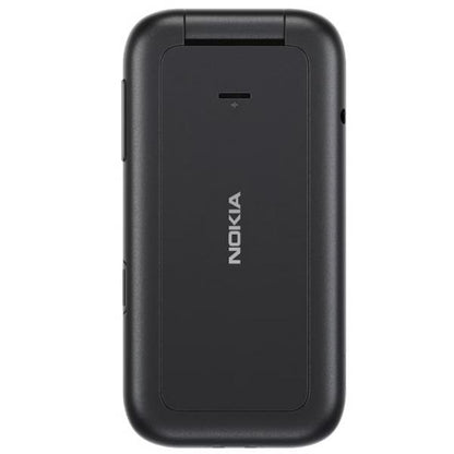 Nokia 2660 Flip 7,11 cm [2.8] 136,4 g Nero Telefono cellulare basico (HMD 2660 FLIP TA-1711 DS GB COSY BLACK)