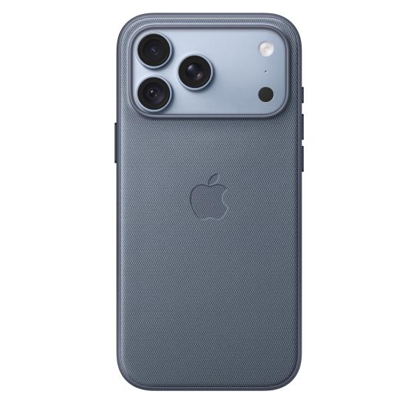 Apple Custodia MagSafe in tessuto TechWoven per iPhone 18 Pro Max - Blu chambray (TECHWOVEN CASE MAGSFE - IPHONE18PRO MAX CHAMBRAY BLUE)