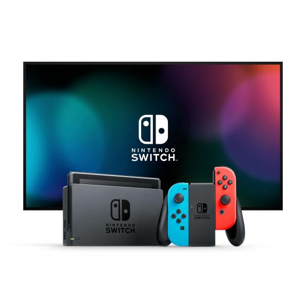 Switch Console 1.1 Neon Blue/Neon Red + Switch Mario Kart 8 Deluxe