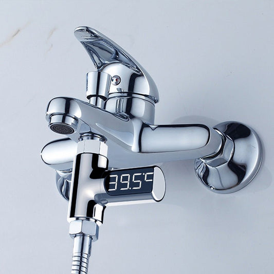 Termometro doccia display LED - controllo temperatura acqua digitale