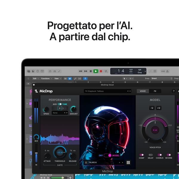 MacBook Pro 14" M5 Pro chip 18-core CPU 20-core GPU, 24GB, 2TB SSD - Argento