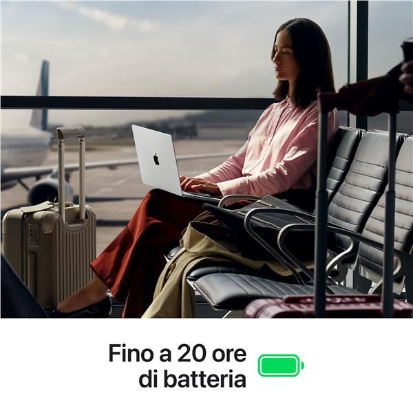MacBook Pro 14" M5 Max chip 18-core CPU 32-core GPU, 36GB, 2TB SSD - Argento