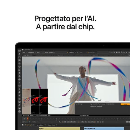 MacBook Pro 16" M5 Max chip 18-core CPU 32-core GPU, 36GB, 2TB SSD - Nero siderale
