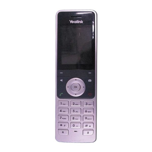 Yealink SIP-W56H Ricevitore telefonico DECT Identificatore di chiamata Nero, Argento (YEALINK W56H ADDITIONAL HANDSET FOR W60P)