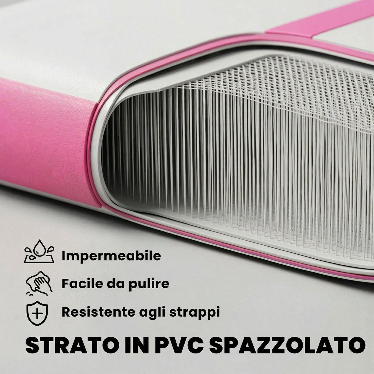 Tappetino Gonfiabile Ginnastica 2.05 m con Pompa Elettrica e Borsa Trasporto