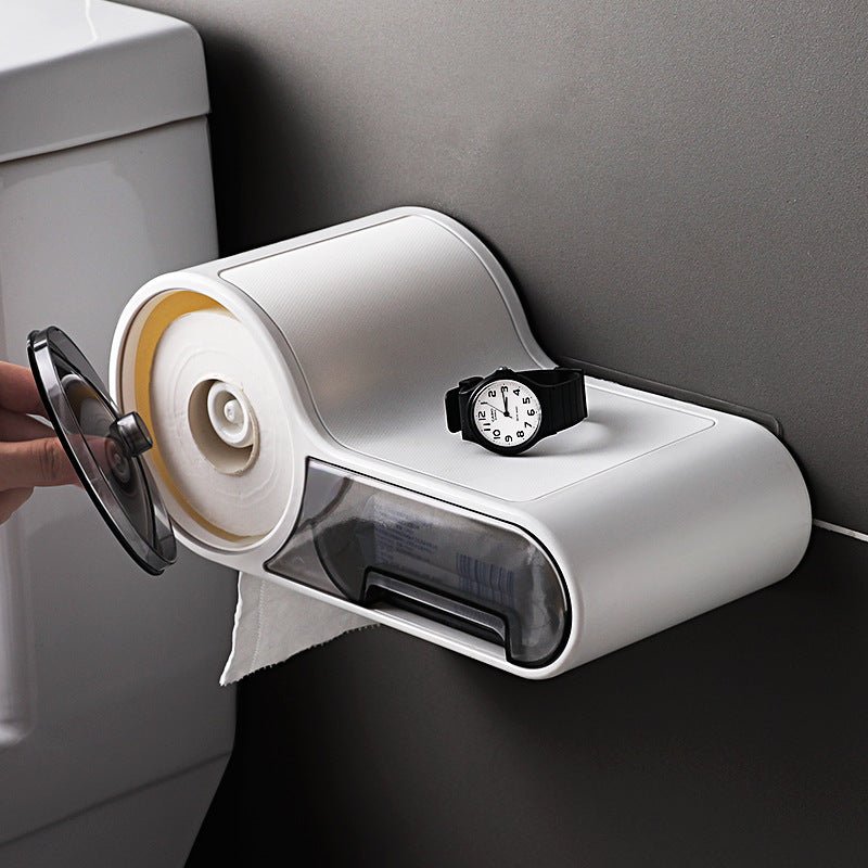 Accessorio bagno autoadesivo - porta carta moderno