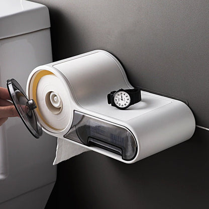 Accessorio bagno autoadesivo - porta carta moderno