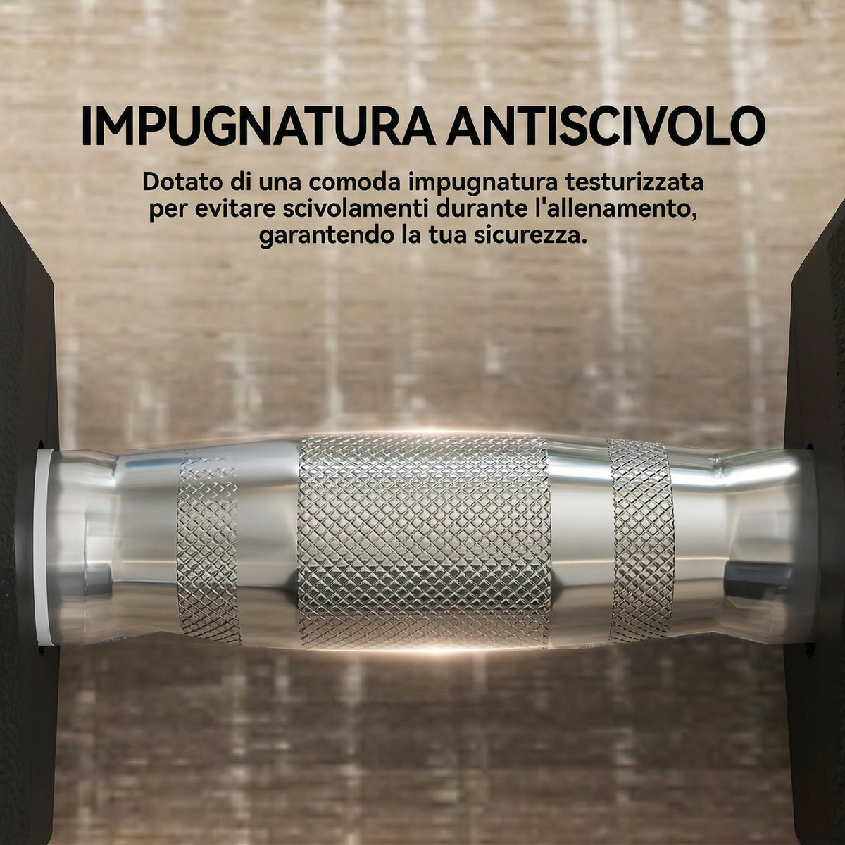 Set di Manubri Palestra da 2x12.5 kg Esagonale, Pesi per Palestra con Impugnatura Zigrinata Antiscivolo, Nero