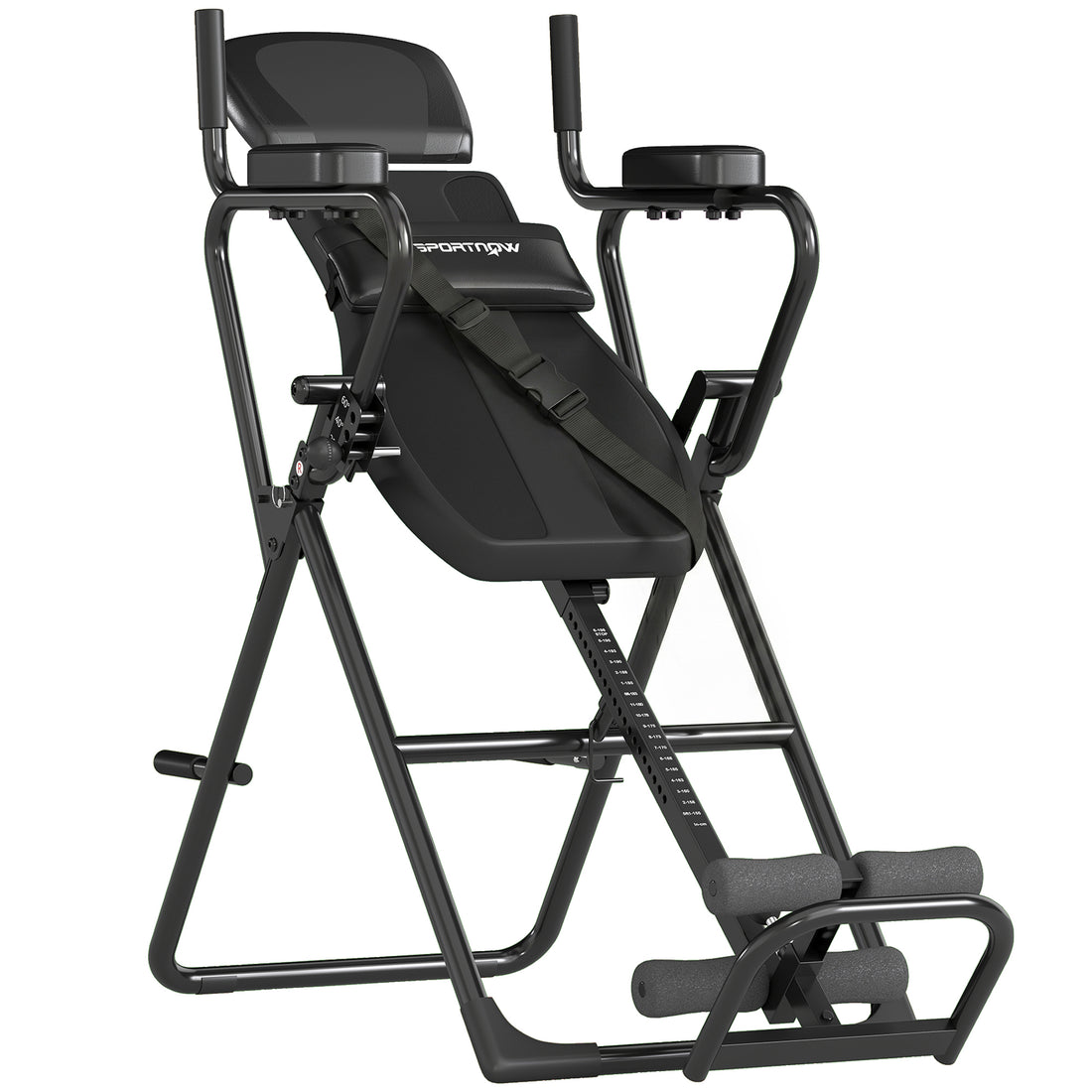 Tavolo Inversione 3-in-1 con Barre Flessioni, Trazioni, Tavolo di Inversione