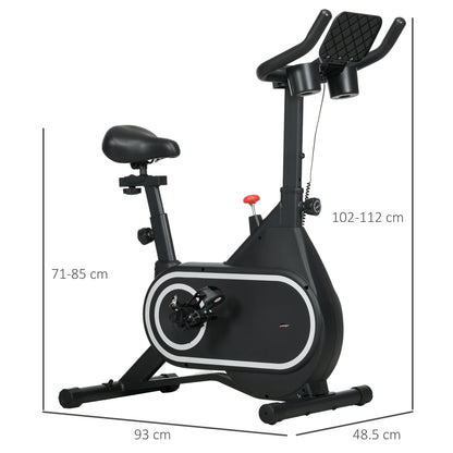Cyclette Magnetica con Volano da 4kg, Manubrio e Sellino Regolabili