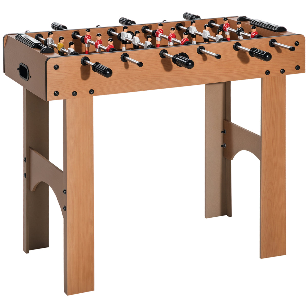 Calcio Balilla Professionale per Bambini e Adulti con Aste in Legno MDF 92x46x78cm