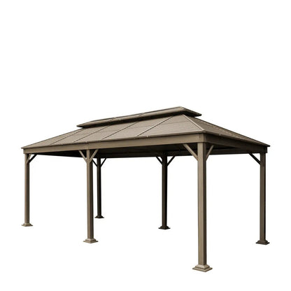 Gazebo esterno installato giardino 10x20 piedi completo
