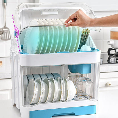 Contenitore stoviglie moderno - UV disinfezione doppio livello