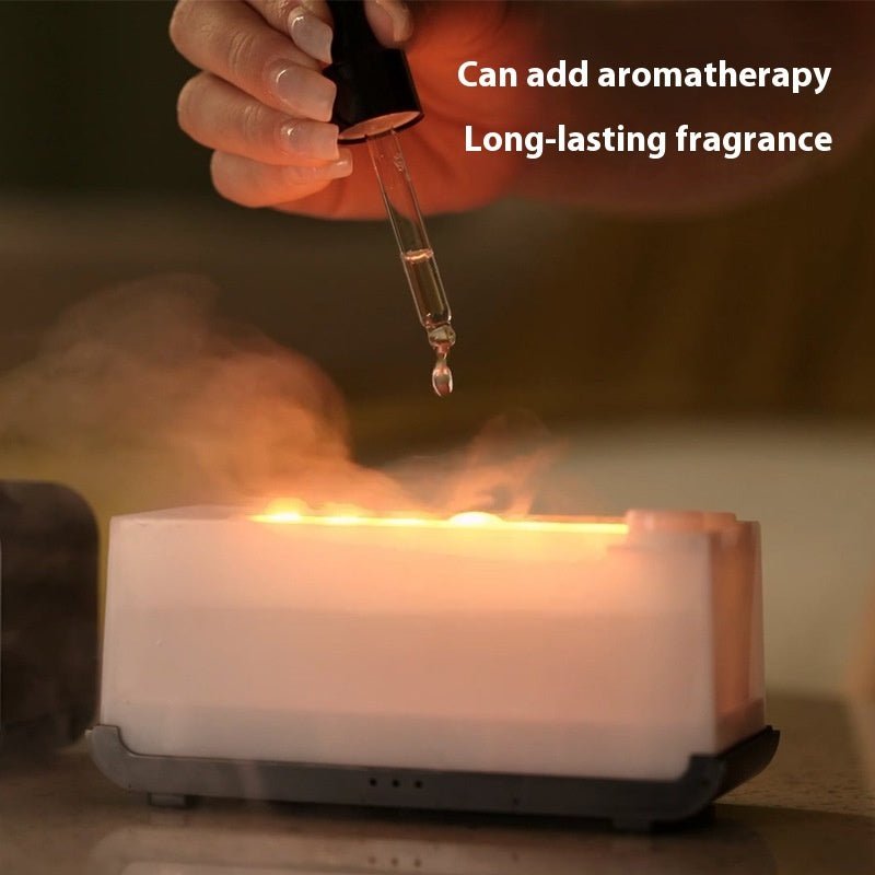 Diffusore ultrasuoni con simulazione fiamma - atmosfera rilassante