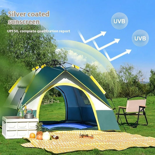 Tenda campeggio 3-4 persone apertura automatica rapida outdoor