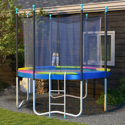 Copertura Tappeto Elastico 244x30 cm Pieghevole e Portatile, in Plastica, PE e Schiuma, Multicolore