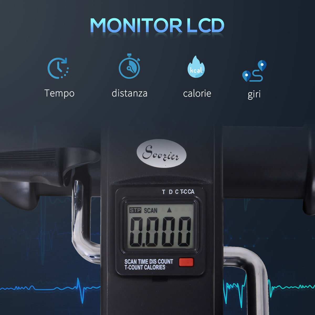 Mini Cyclette Portatile per l&