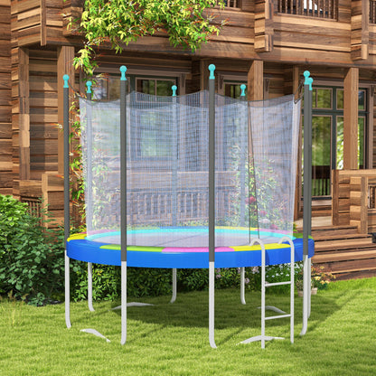 Copertura Tappeto Elastico 366x30 cm Pieghevole e Portatile, in Plastica, PE e Schiuma, Multicolore