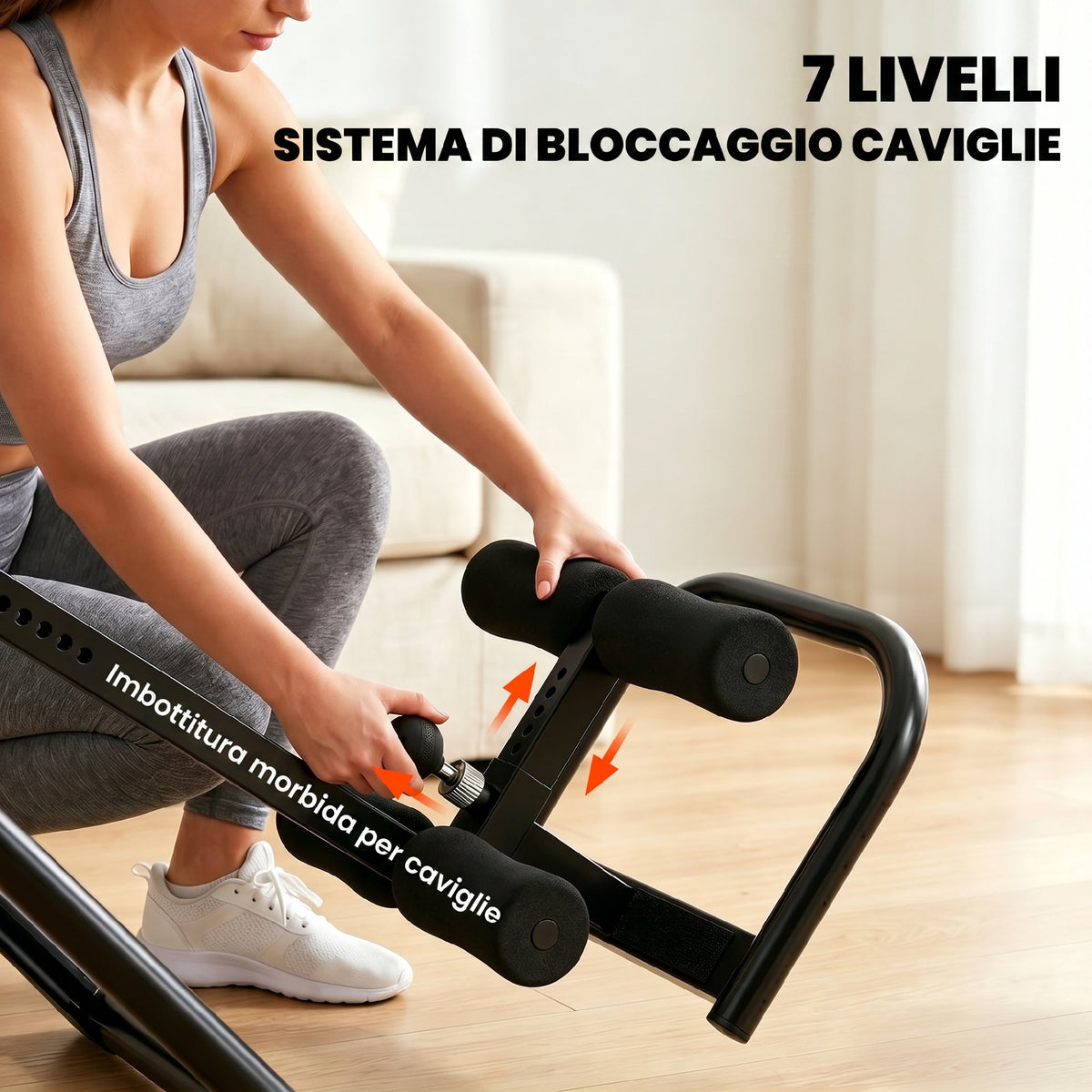 Tavolo Inversione 3-in-1 con Barre Flessioni, Trazioni, Tavolo di Inversione