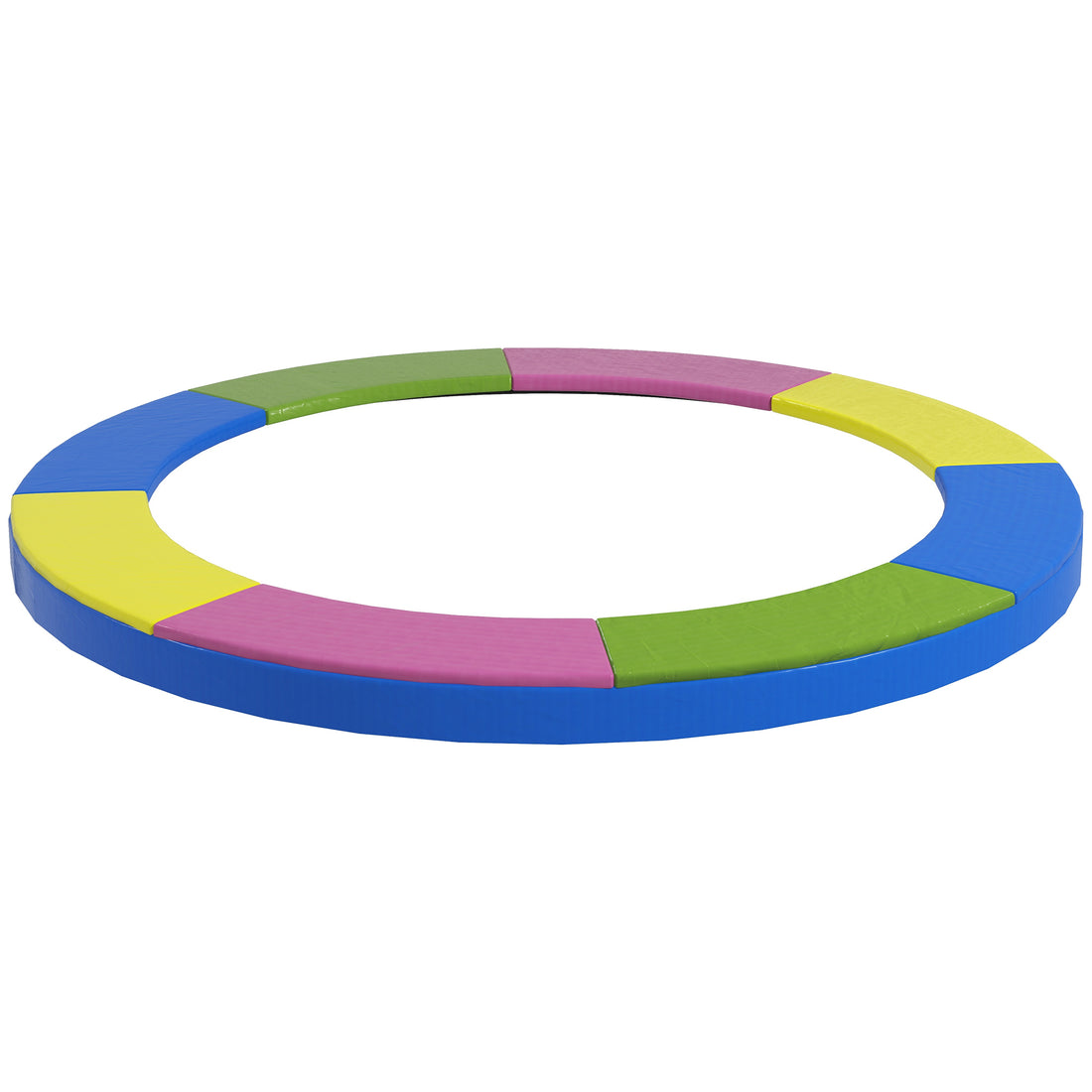 Copertura Tappeto Elastico 244x30 cm Pieghevole e Portatile, in Plastica, PE e Schiuma, Multicolore