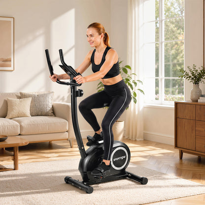 Cyclette Bluetooth, App, Silenziosa, 8 Livelli Resistenza Magnetica per Casa.